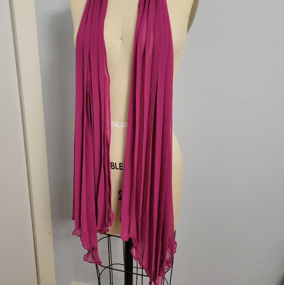 Pink Scarf One Size